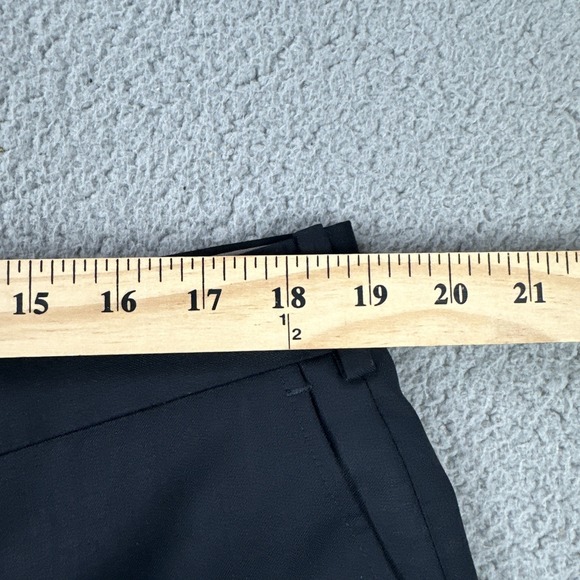 Caravelli Super 140s Kelly OP Dress Pants Men 40x28 Navy Blue Merino Wool Lined - Picture 5 of 16